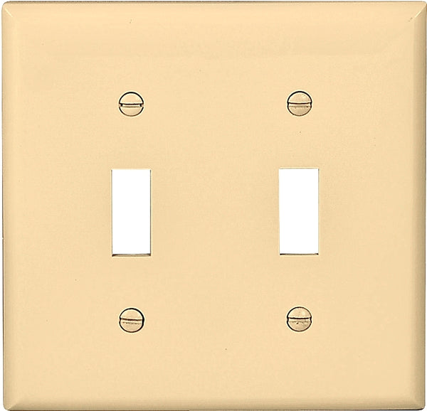 EATON Wiring Double Gang Nylon Switch Wall Plate 5139V-BOX