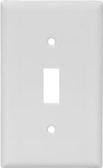 Eaton Wiring Devices 5134W Toggle Wall Plate, White