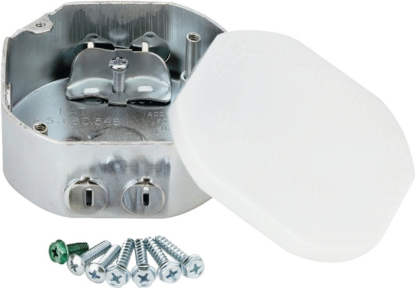 Westinghouse Lighting 0105000 Saf-T-Box, 1-1/2 Inch Deep,Silver,15.5 cu-in x 3.62 in L x 3.62 in W