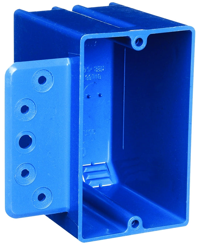 Thomas & Betts EZ20SB-U Carlon B118B-Upc Switch Box, 1 Gang, 18 Cu-in X 3-3/4 in L X 2-1/4 in W X 2-15/16 in D