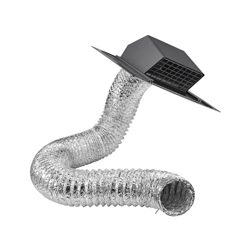 Lambro 402 Roof Vent Bathroom Fan Kit, 3"