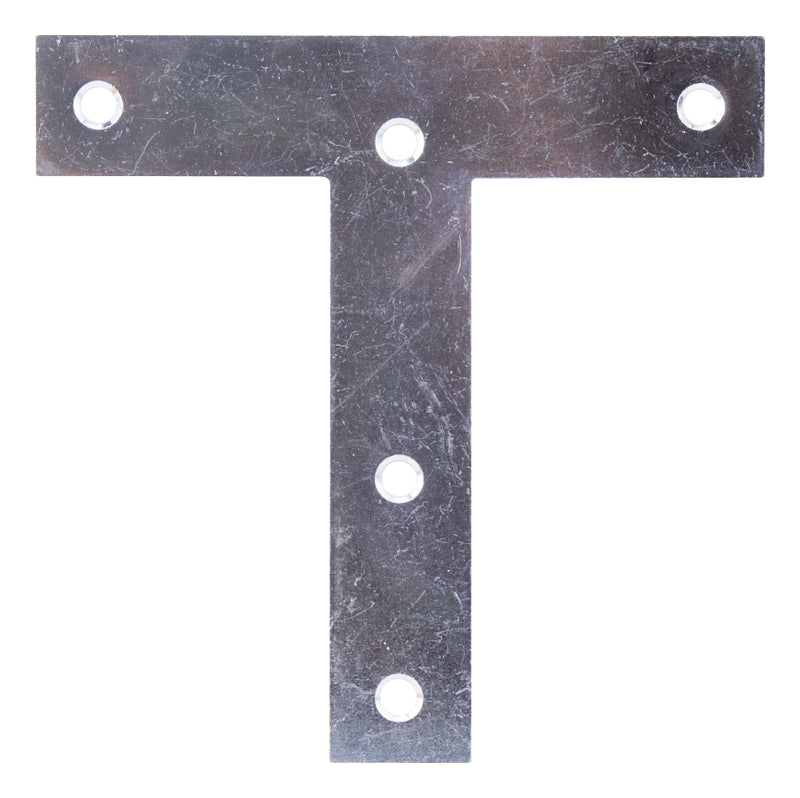 Mintcraft 22499ZCL3L T-Plate, 5X5-Inch Zinc Plated