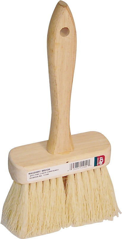 DQB Industries 11940 Dqb E-Z Fit Masonry/Water Paint Brush, Tampico Fiber, Trim