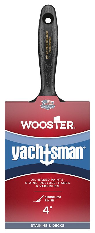 Wooster Z1120-4 Paintbrush, 4-Inch , White