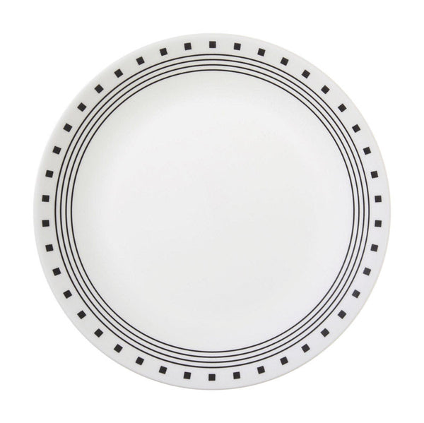 Corelle Livingware 10-1/4-Inch Dinner Plate, City Block 1074212