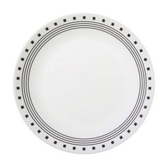 Corelle 1074212 plate Black/White