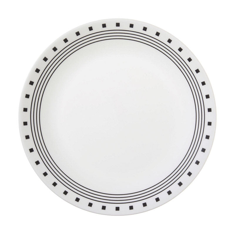 Corelle Livingware 10-1/4-Inch Dinner Plate, City Block