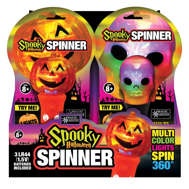 shawshank ledz Magic Seasons Prelit Spooky Spinner Lights - Case of: 12;12