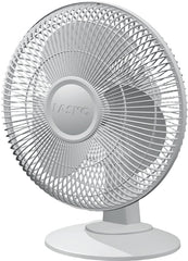 Lasko 2012 Table Fan, White, 12 in L x 14 in W x 16-1/2 in H Dimensions, 3-Speed