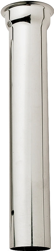 Plumb Pak PP9-6CP Sink Tailpiece, 1-1/2 in Dia X 6 in L, Flanged, 22 Ga, Chrome Plated, 1-1/2" x 6"