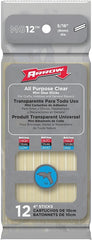 Arrow MG12 hot glue sticks, Clear