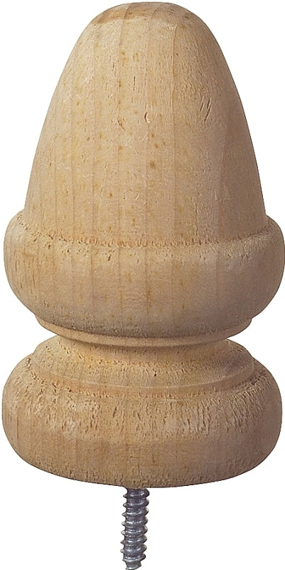 Universal Forest Products 106091 Acorn Post Top, 5-1/2", White