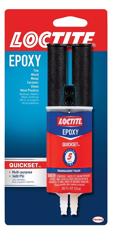 Epoxy Adhesive/Sealant - Loctite Quick Set Epoxy (.85 oz. Syringe) 1395391