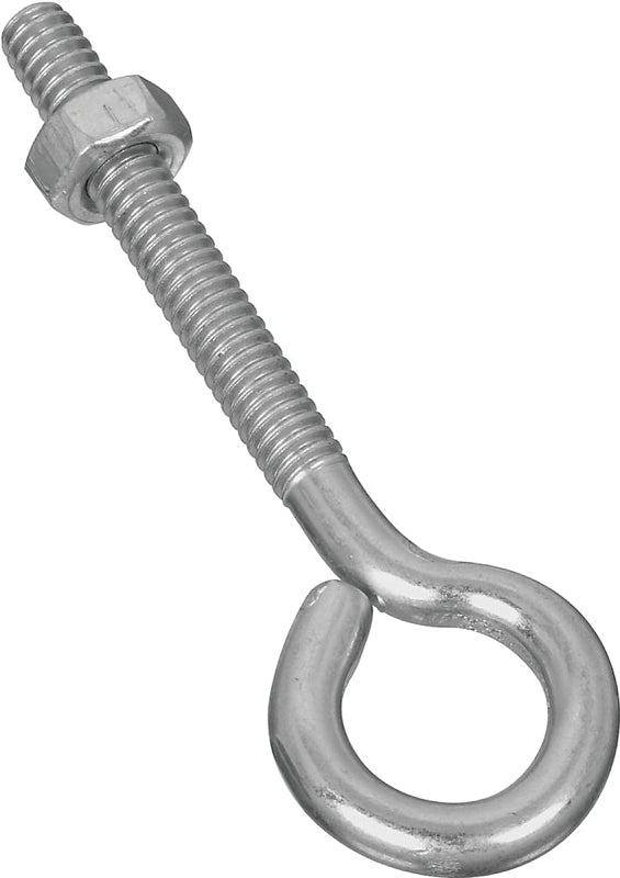 National N221-119 2160 Eye Bolt in Zinc, 1/4" x 3"