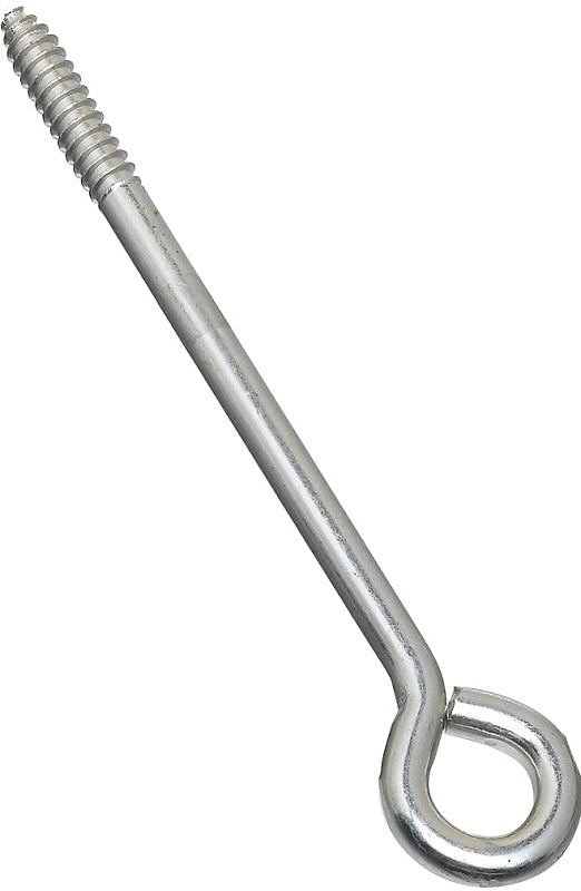 National Hardware N220-715 2150BC Lag Screw Eye in Zinc plated 3/8" x 8"