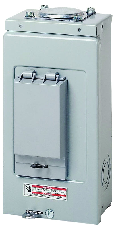 EATON CORPORATION Eaton Br24L70Rp Main Lugs Load Center, 70-Amp, No Size, Gray