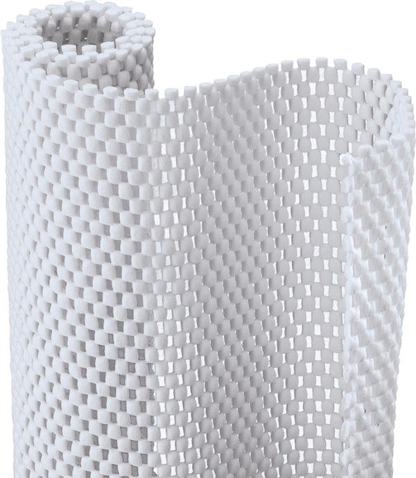 Con-Tact Brand Grip Premium Thick Non-Adhesive Shelf and Drawer Liner, 12" x 4', White 04F-C6L52-06