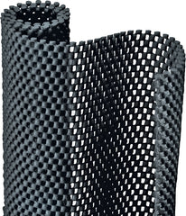 Con-Tact Brand Grip Premium Thick Non-Adhesive Shelf and Drawer Liner, 12" x 4', Black 04F-C6L51-06
