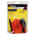HAMPTON PROD Keeper Keeper - 1" x 15' Heavy Duty Cam Buckle Tie-Down with S Hooks - 400 lbs. Working Load Limit and 1,200 lbs. Break Strength 05115