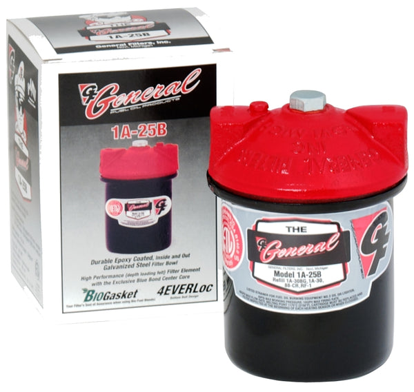 General Filters 1A-25B Fuel Oil Filters Replacement Cartridge