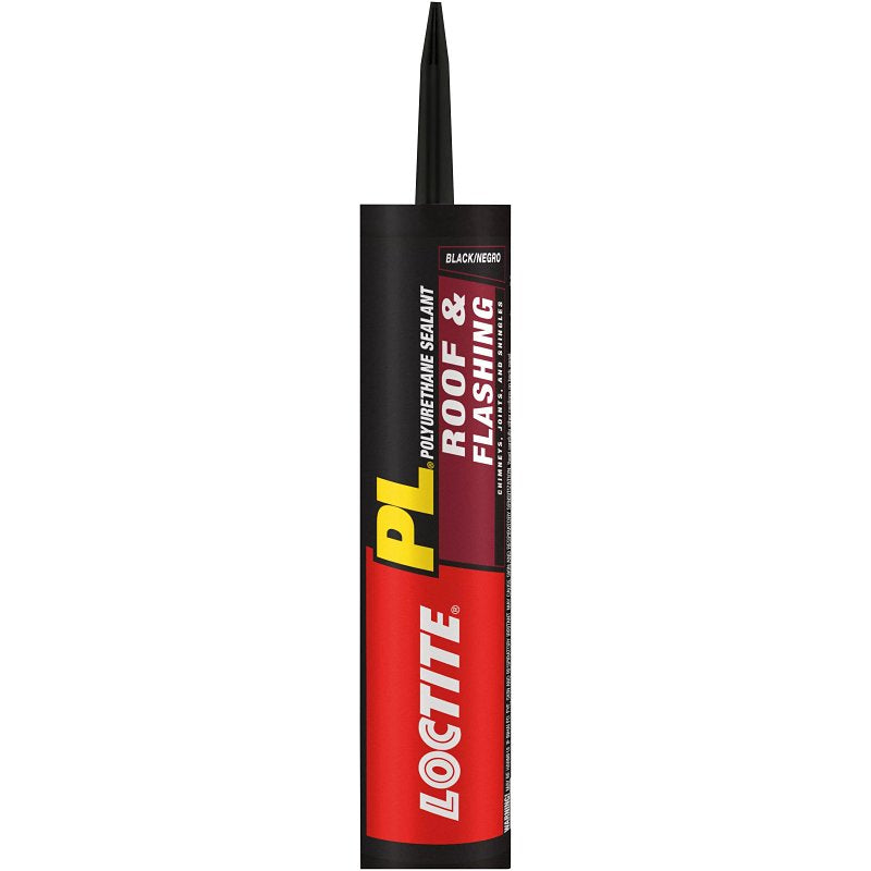Loctite PL S30 Black Roof and Flashing Sealant 10-Fluid Ounce Cartridge (1618181)