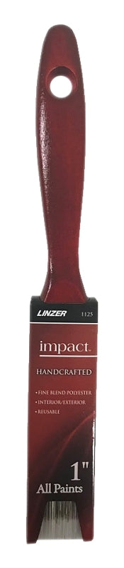 Linzer 1-Inch Poly Paint Brush for Latex Paint