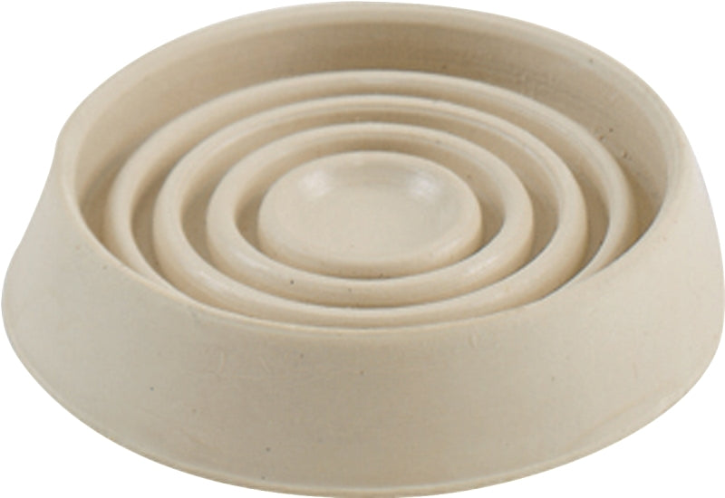 Shepherd Hardware 9165 1-1/2-Inch Round Rubber Furniture Cups, 4-Pack