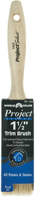 Linzer Products Brush Varnish Wall Poly 1.5in 1832-1.5