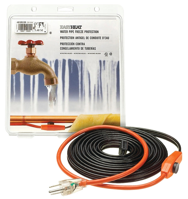 Easy Heat AHB-019 Cold Weather Valve and Pipe Heating Cable, 9 feet AHB-019A