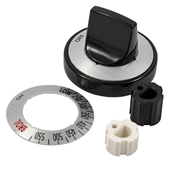 Camco 00973 Gas Range Oven Knob Burner (Black)