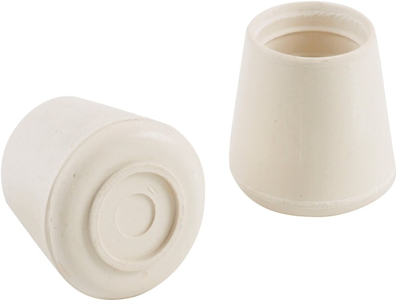 Shepherd 9223 Rub Tip Wht1-1/4 2Cd