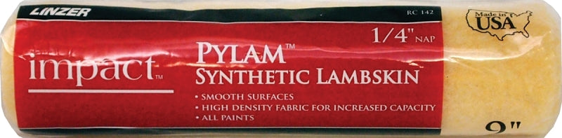 Linzer Pylam Roller Cover Synthetic Lambs Wool 1/4" Nap 9 "
