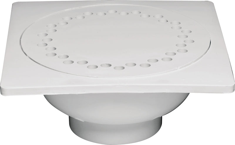 Oatey 1-1/2 in. PVC 6 in. x 6 in. bell trap Drain