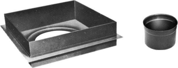 AmeriVent Support Ceiling Assmbly 6in 6HS-CSA