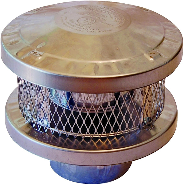 American Metal Cap Vent Round 6in 3-Wall 6HS-RCS