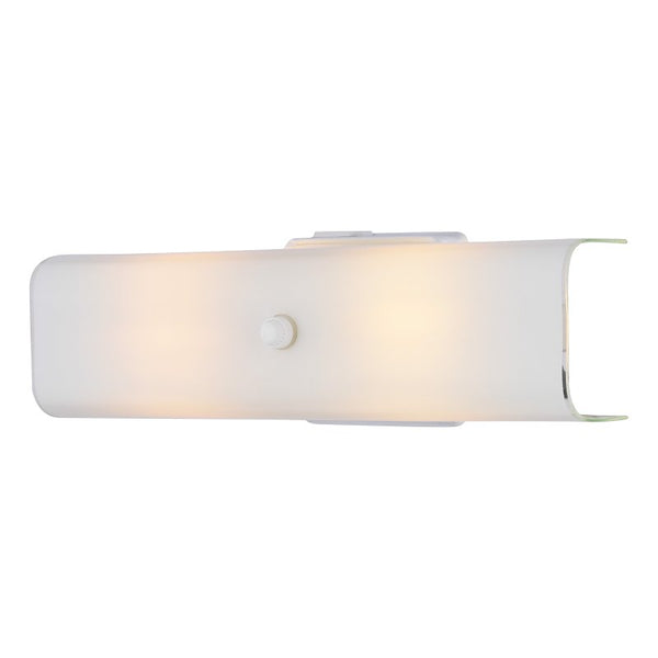 Boston Harbor V88WH02-4413H-3L 6846729 Dimmable Wall Light Fixture, (2) 75/18 W, Medium, A19/Cfl Lamp, White