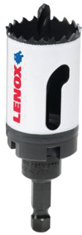 Lenox Tools s Hole Saw, Bi-Metal, Speed Slot, Arbored, 1-3/8-Inch (1772727)