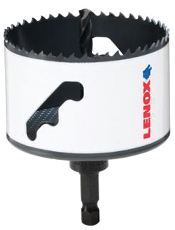 Lenox Tools - 1772964 LENOX Tools Bi-Metal Speed Slot Arbored Hole Saw with T3 Technology, 3-1/8"