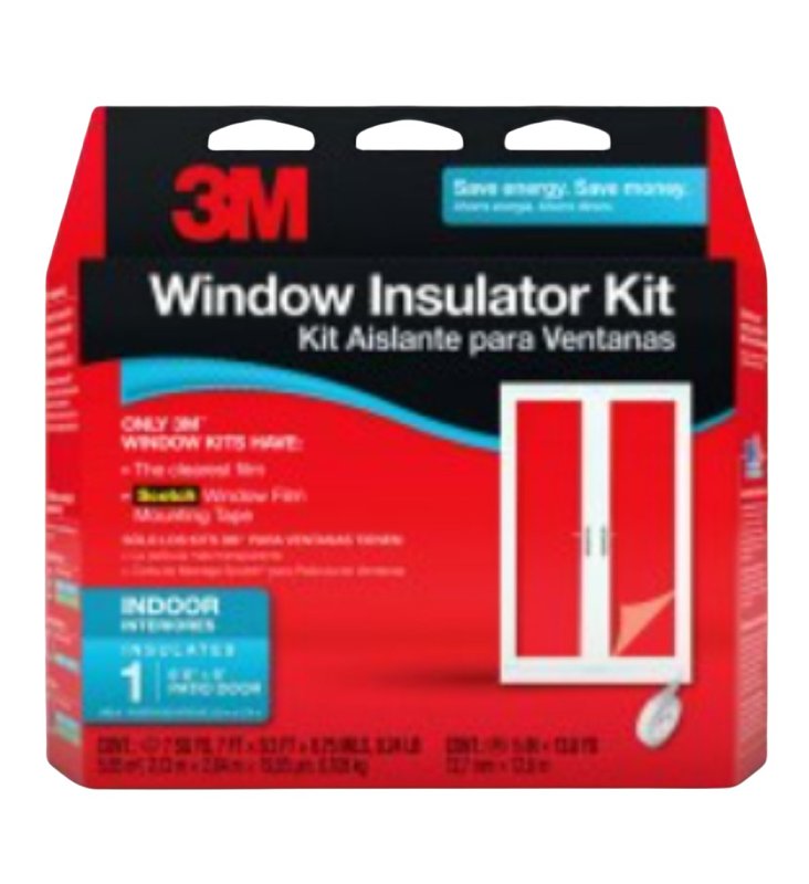 3M 2144W-6 Interior Patio Door Insulator Kit