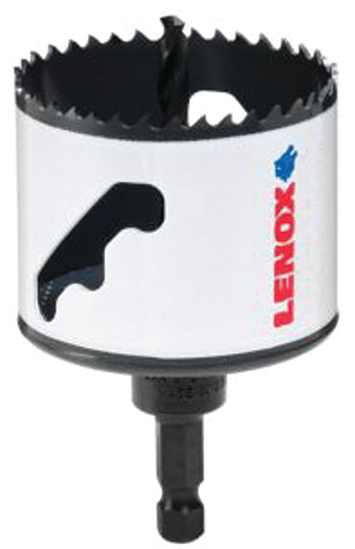 LENOX Tools Hole Saw, Bi-Metal, Speed Slot, Arbored, 2-1/2-Inch (1772954)