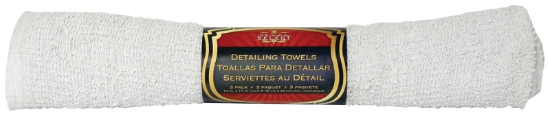 SM Arnold m Arnold Detailing/Polishing Towel, White