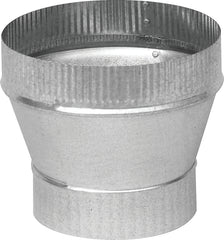 UNITED STATES HDW MFG/U S HA GV1359 6x7 Galv Increaser, 6 in. x 7 in, No Color