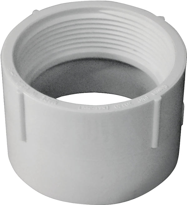 Canplas 192892 PVC DWV Female Adapter, 2-Inch, White