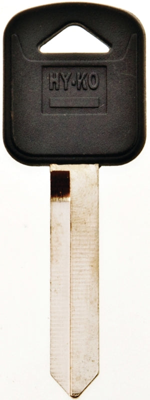 Hy-Ko Products Hy-Ko 12005H67 Key Blank with Rubber Head, Brass, Nickel Plated (5-Pack)