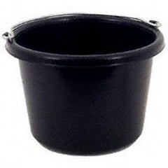 Fortex-Fortiflex N-400-8BX Livestock Feed Pail, Black
