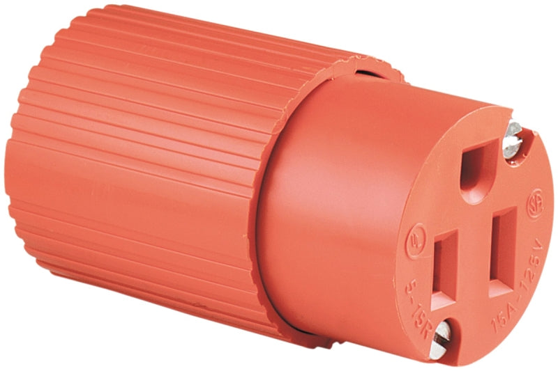 EATON WIRING 15a/125v Org 3wire Connector