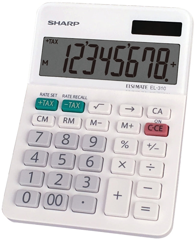 Sharp Calculators Sharp EL-310WB 8 Digit Professional Mini-Desktop Calculator