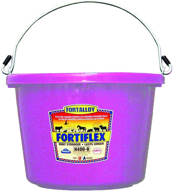 Fortiflex 2 Gallon Utility Bucket Pink N400-8 Pink