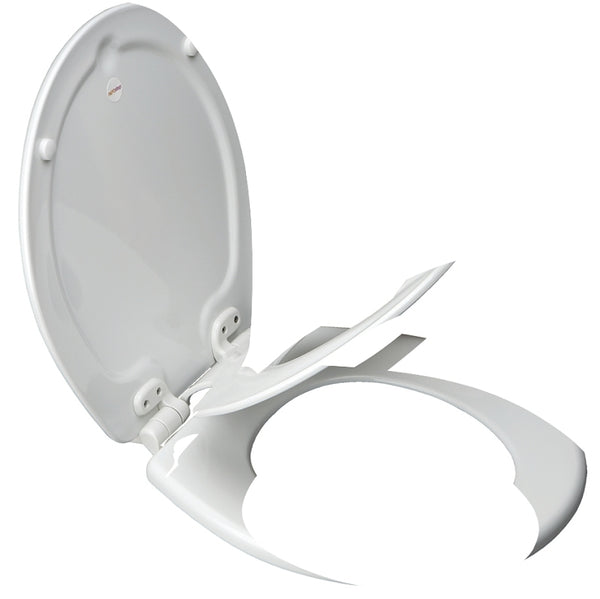 Bemis, Whit 88slow-000 Round Toilet Seat, White