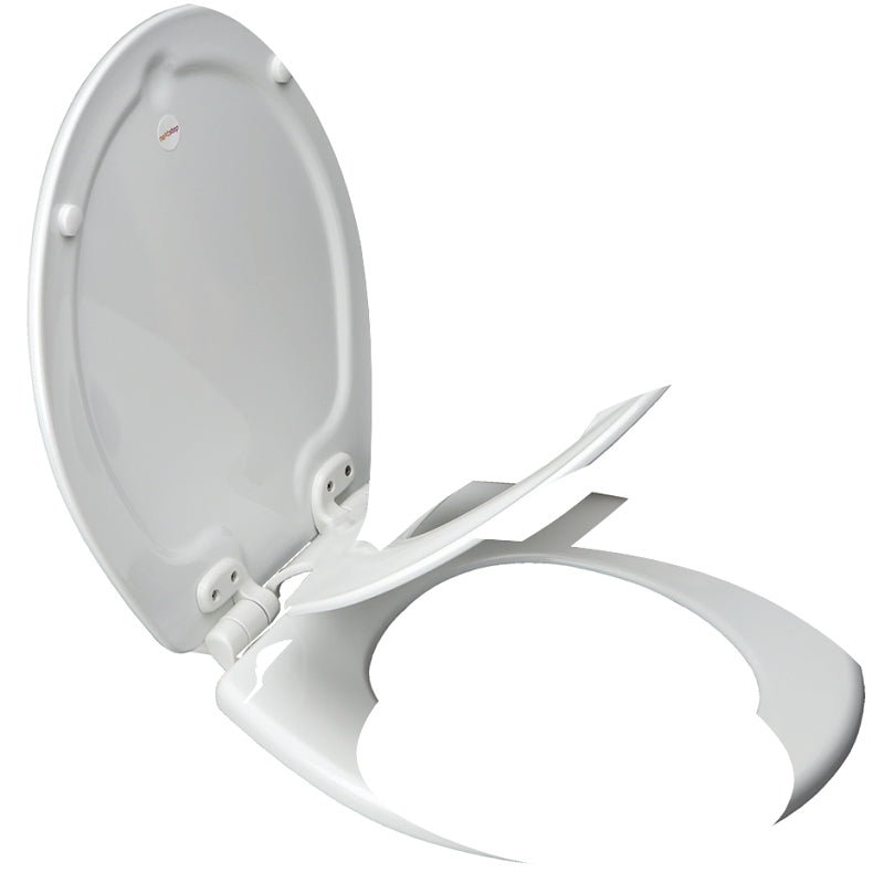Bemis, Whit 88slow-000 Round Toilet Seat, White